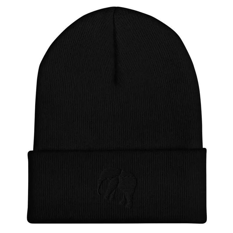 Elafint Noir Cuff Beanie